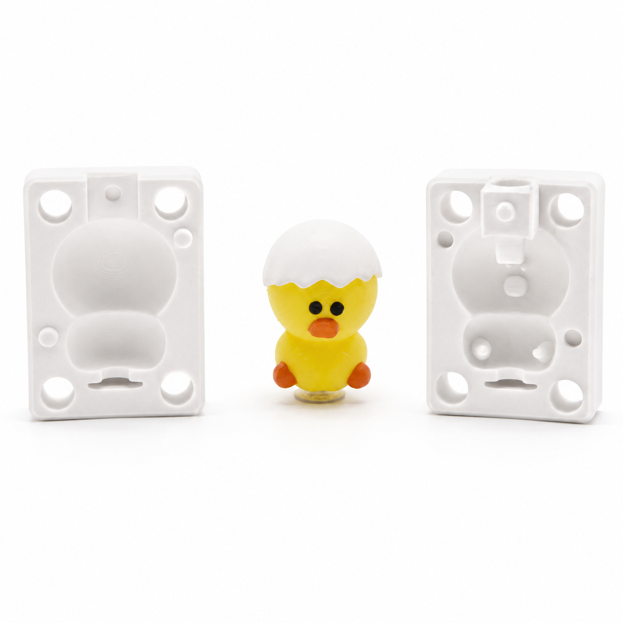 Eggshell Duckling Charm image 2