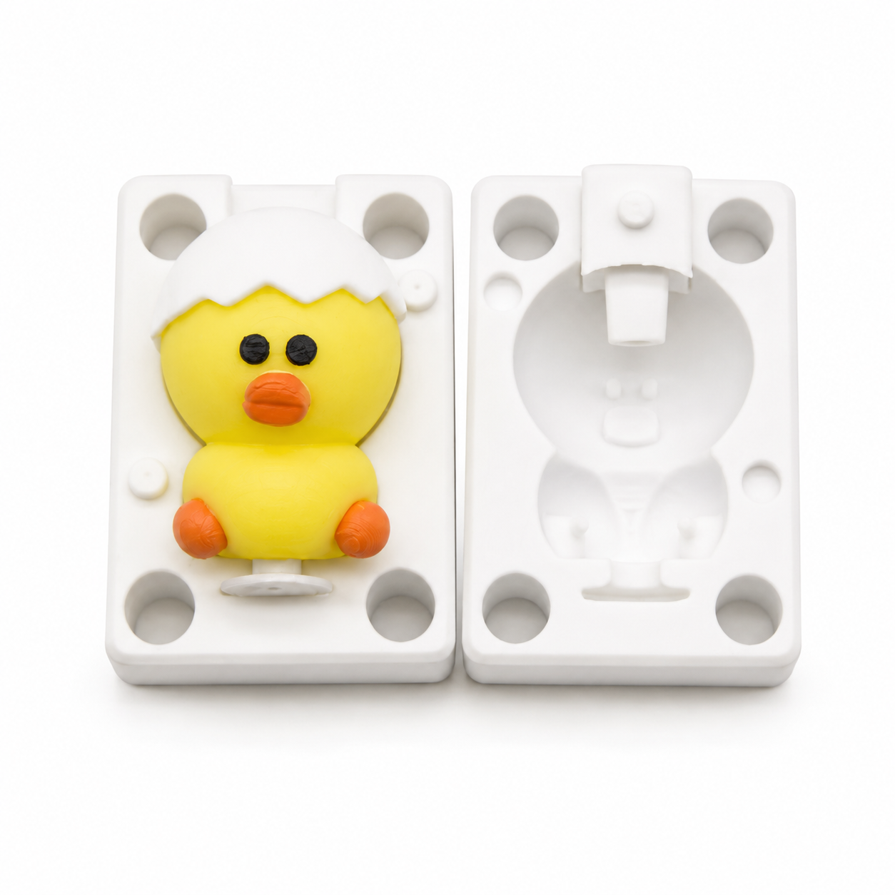 Eggshell Duckling Charm image 3