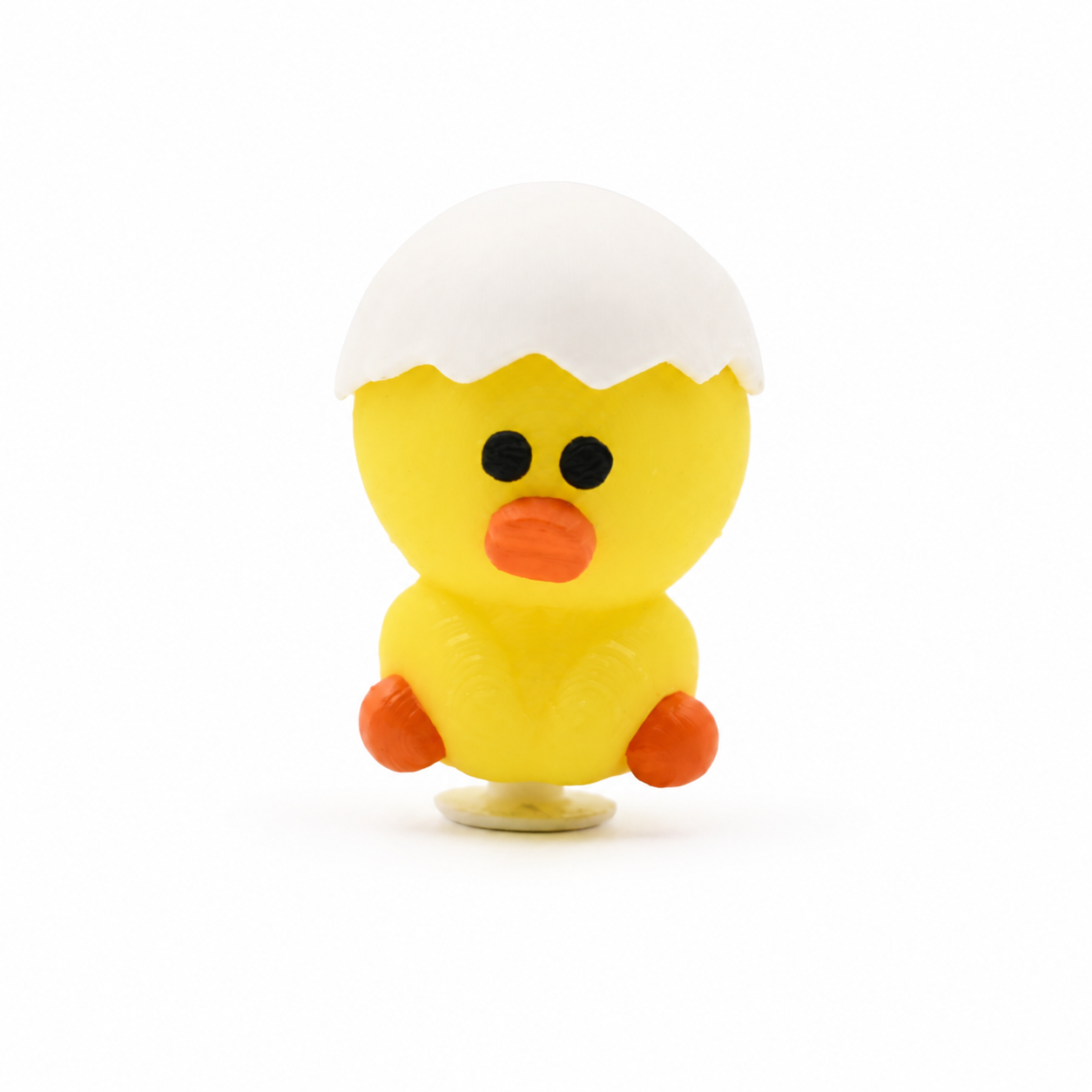 Eggshell Duckling Charm