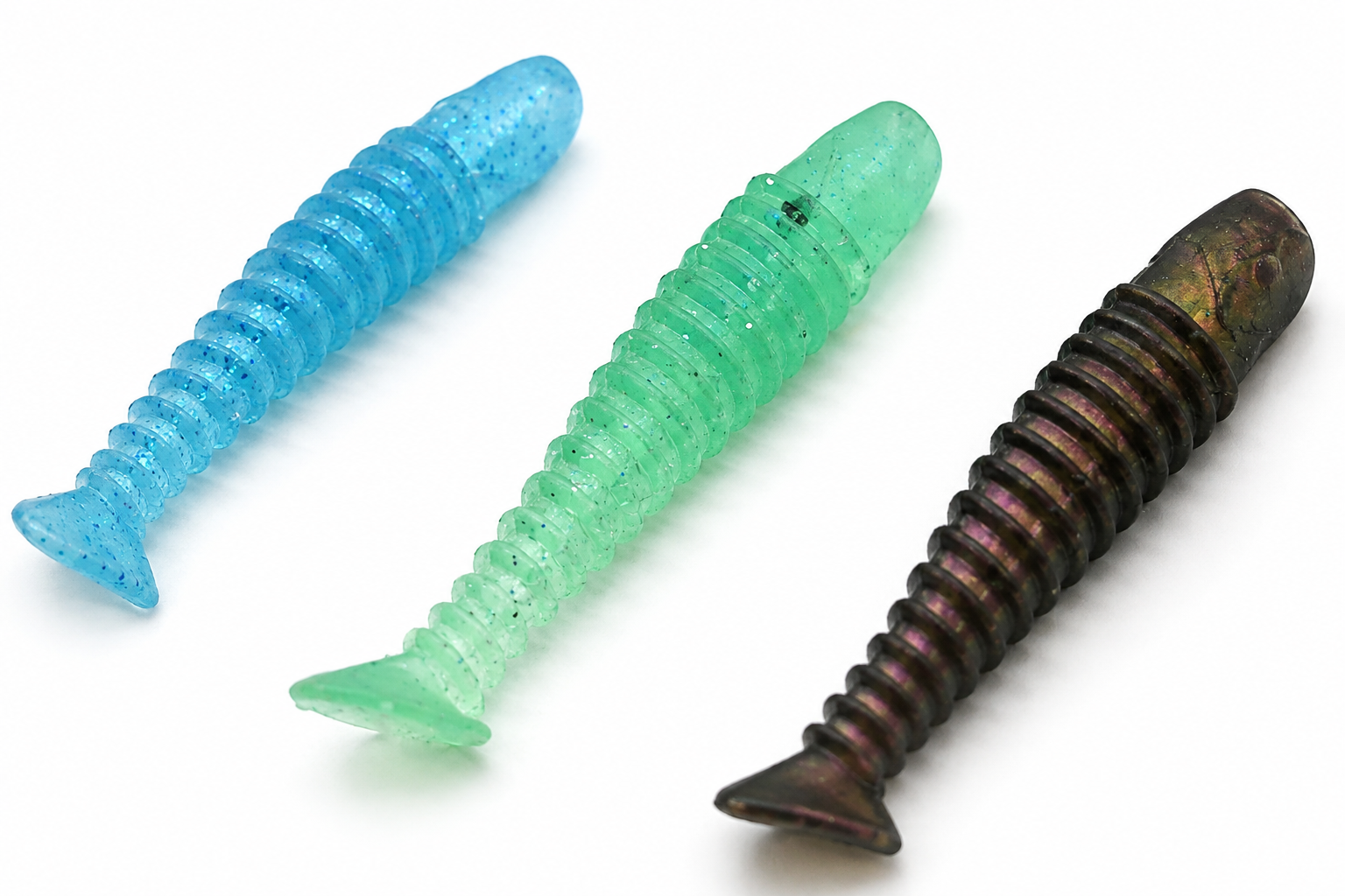 Ribbed Paddle Tail Swimbait-2inch