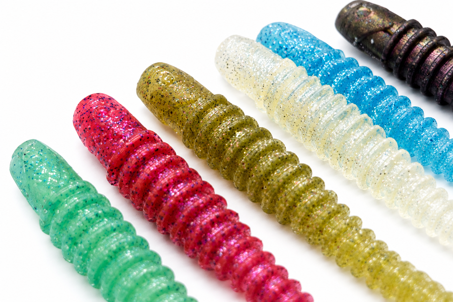 Ribbed Paddle Tail Swimbait-4inch
